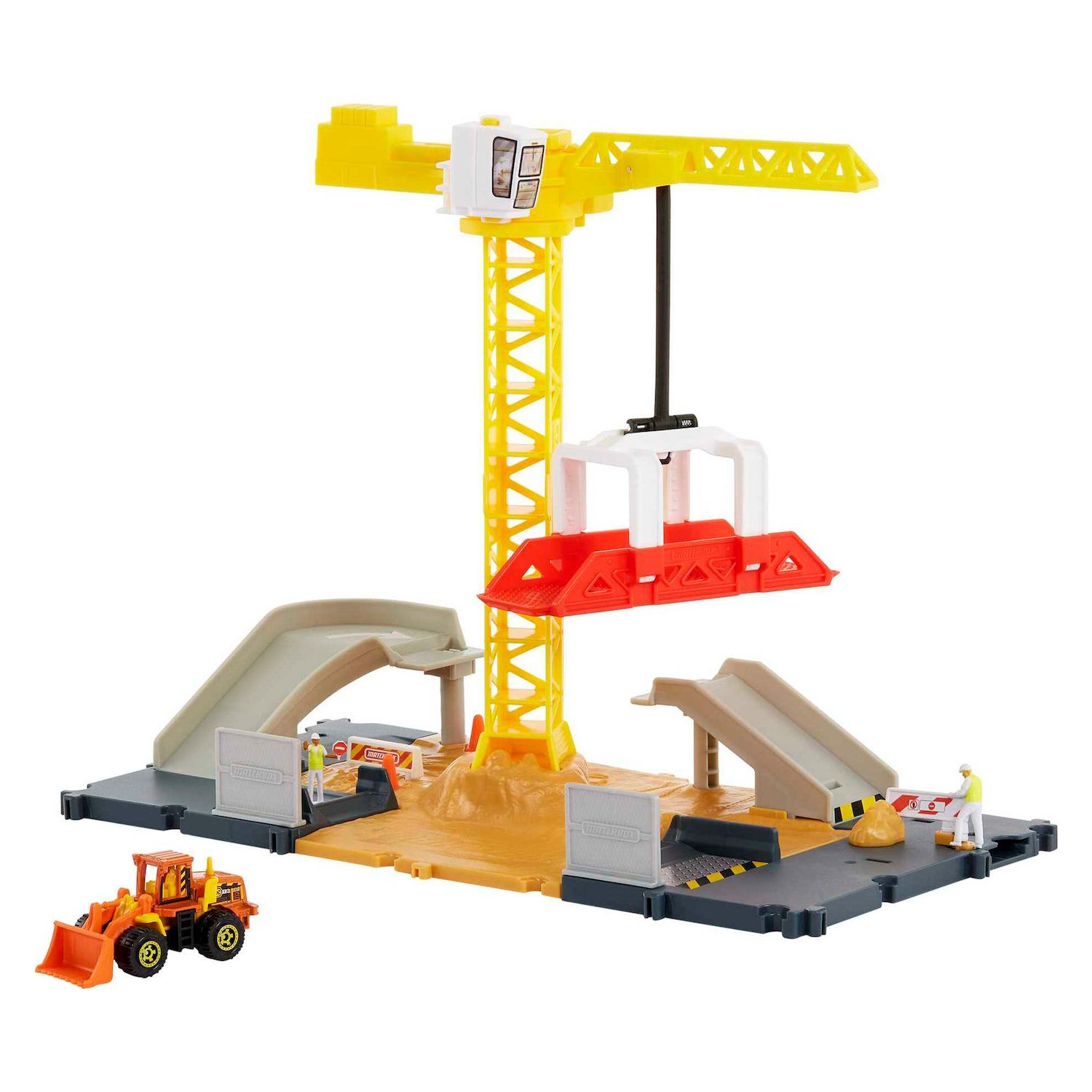 Mattel Matchbox Action Drivers Construction Playset