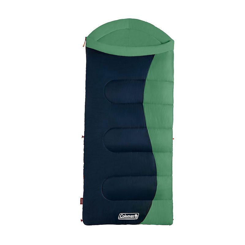 Coleman Montauk 40°F Big & Tall Sleeping Bag, Multicolor