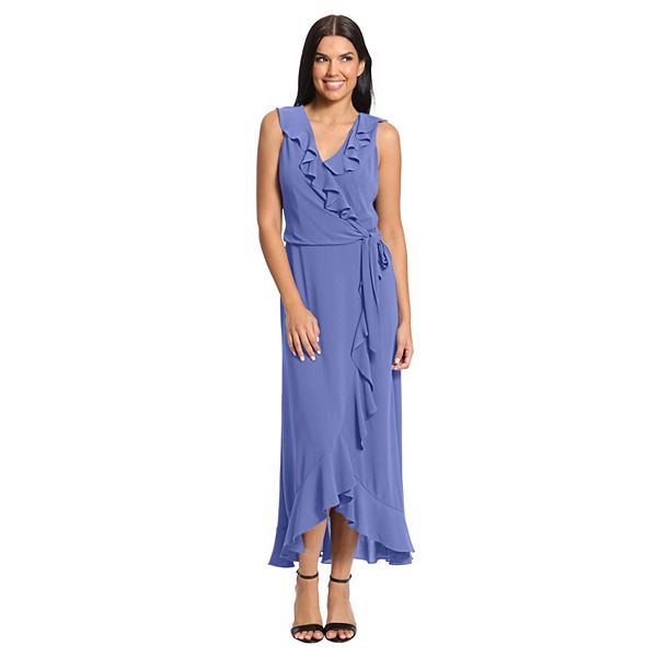 Women's faux outlet wrap dress