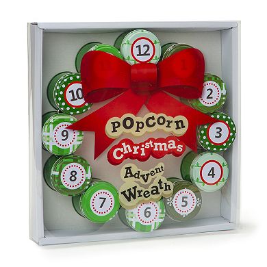 Wabash Valley Farms Whirley Pop 12 Days of Popcorn Christmas Advent Set