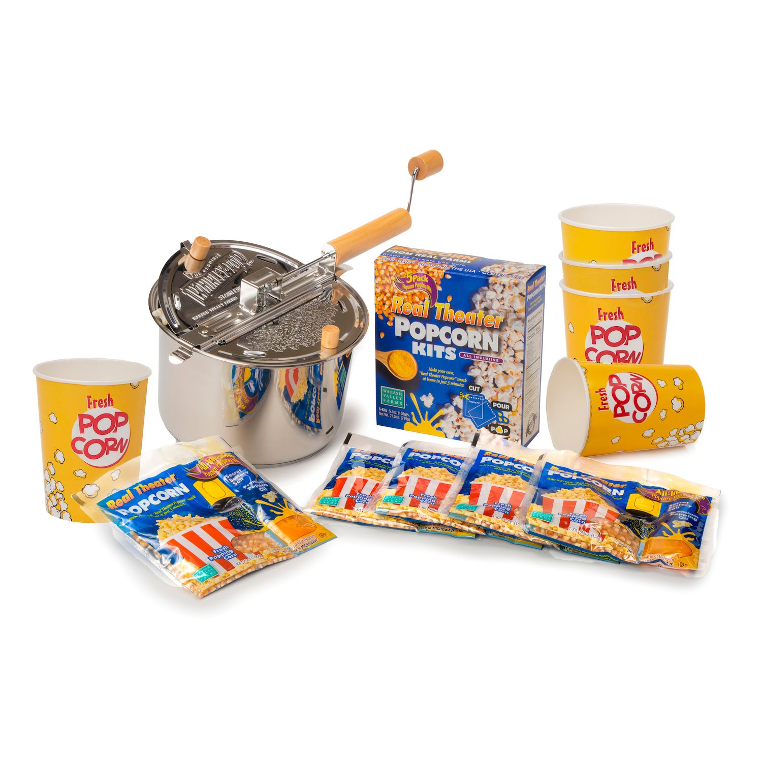 Whirley Pop Shop  Popcorn Popping Kits: Sample Pack
