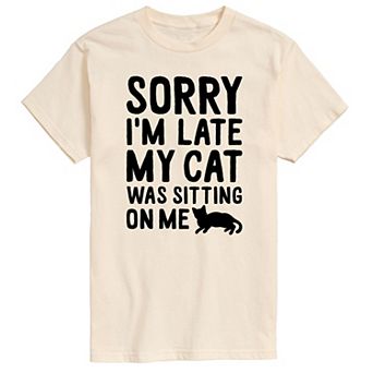 Men's Sorry I'm Late Tee