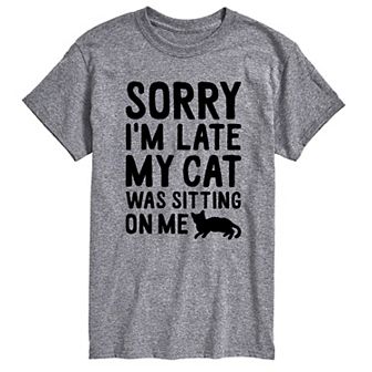 Men's Sorry I'm Late Tee
