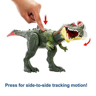 Mattel Jurassic World Dominion Gigantic Trackers Sinotyrannus Dinosaur Toy