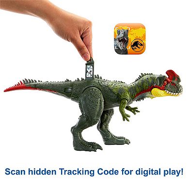 Mattel Jurassic World Dominion Gigantic Trackers Sinotyrannus Dinosaur Toy