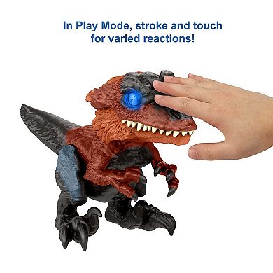 Mattel Jurassic World Dominion Uncaged Ultimate Pyroraptor Interactive Dinosaur Toy