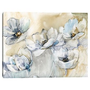 Masterpiece Soft Blooms Canvas Print