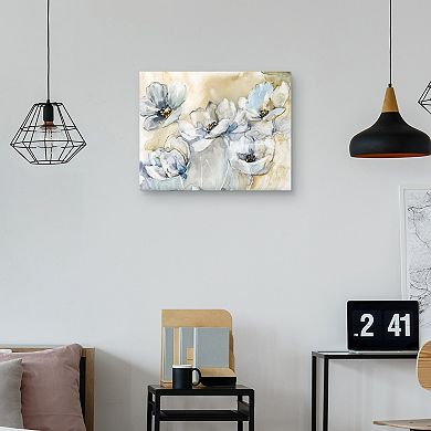 Masterpiece Soft Blooms Canvas Print