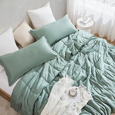 Cool as a Cucumber - Coma Inducer® Oversized Cooling Comforter - Iceberg Green