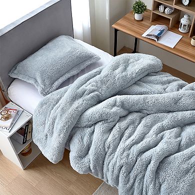 Coma Inducer® Oversized Comforter - The Original Plush - Frosted Arctic Ice