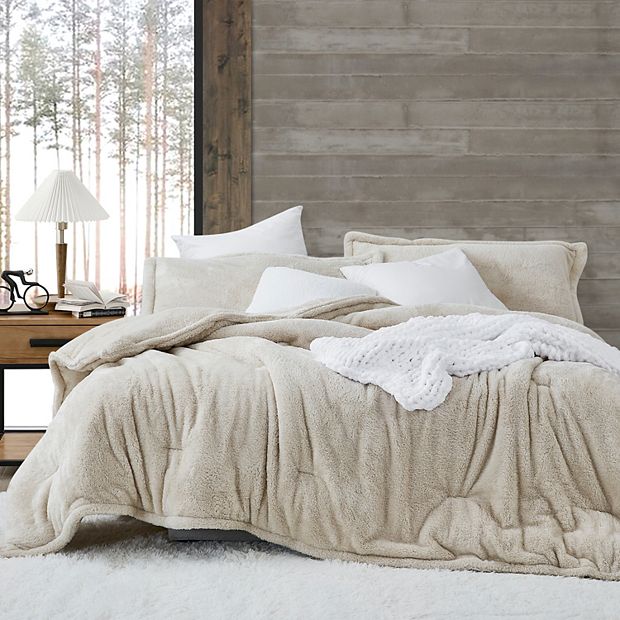 Neutral Dark Gray Extra Large and Extra Thick Coma Inducer Comforter