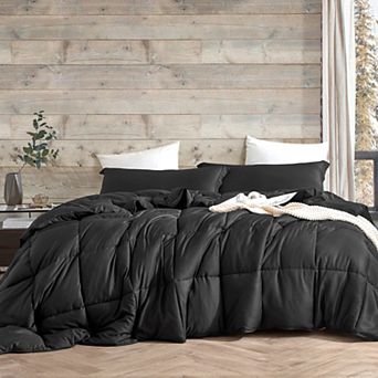 Snorze® Cloud Comforter - Coma Inducer® Ultra Cozy - Oversized in Black