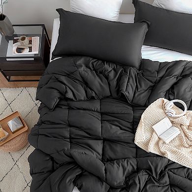 Snorze® Cloud Comforter - Coma Inducer® Ultra Cozy - Oversized in Black