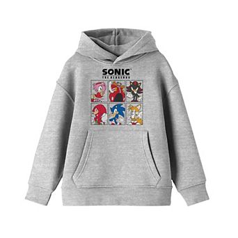 Boys 8-20 Sonic the Hedgehog Main Characters Modern Hoodie