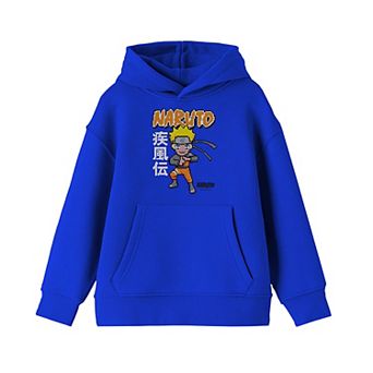 Boys 8-20 Naruto Shippuden Pixel Art Hoodie