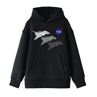 Boys 8-20 NASA Descending Shuttles Hoodie