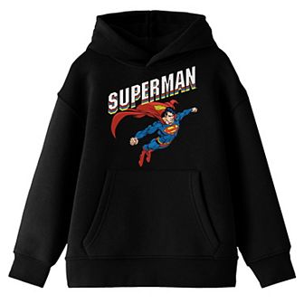 Boys 8-20 Superman Playful Text Hoodie
