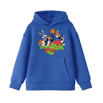 Boys 8-20 Space Jam Bugs, Taz and Daffy Hoodie