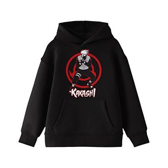 Boys 8-20 Naruto Grayscale Hoodie