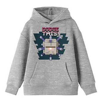 Boys 8-20 Minecraft Dodge This Hoodie