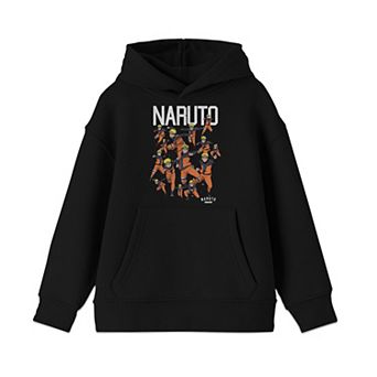 Boys 8-20 Naruto Anime Cartoon Group Hoodie