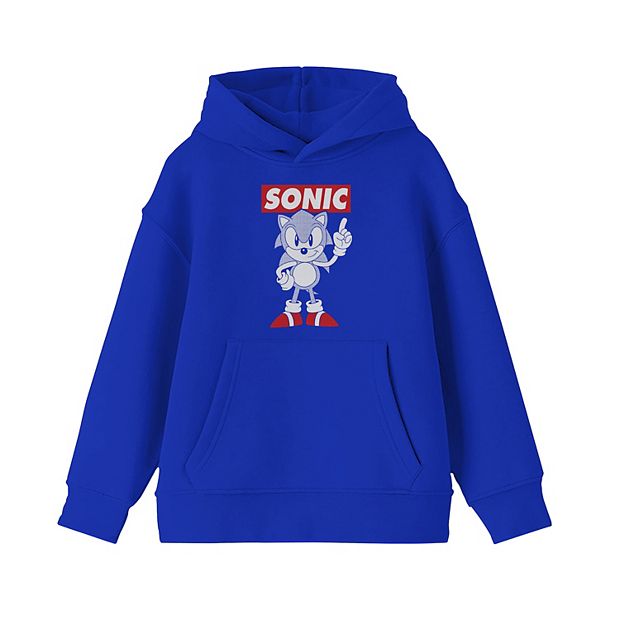 Boys 8 20 Sonic the Hedgehog Classic Hoodie