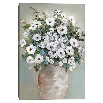 Masterpiece Garden Delight by Sally Swatland Canvas Print