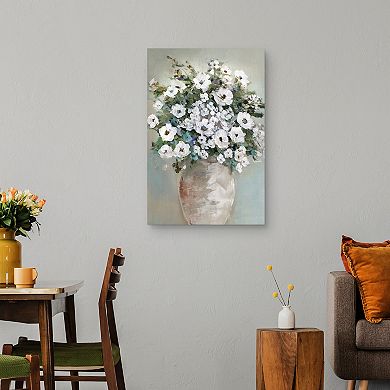 Masterpiece Garden Delight by Sally Swatland Canvas Print