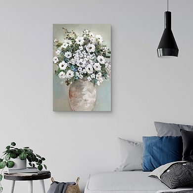 Masterpiece Garden Delight by Sally Swatland Canvas Print