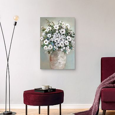 Masterpiece Garden Delight by Sally Swatland Canvas Print