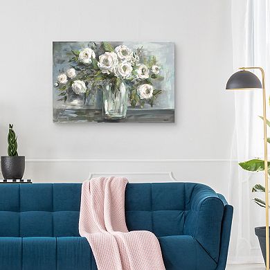 Masterpiece Soft Blooms Still Life by Tre Sorelle Studios Canvas Print