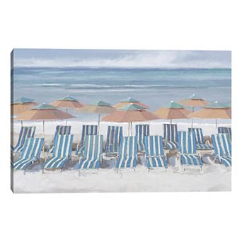 Masterpiece Seaside View by Studio Arts Canvas Print