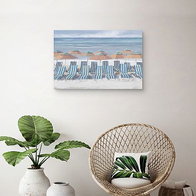 Masterpiece Seaside View by Studio Arts Canvas Print