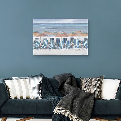 Masterpiece Seaside View by Studio Arts Canvas Print