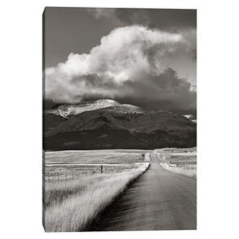 Masterpiece Western Roads by Alan Majchrowicz Canvas Print