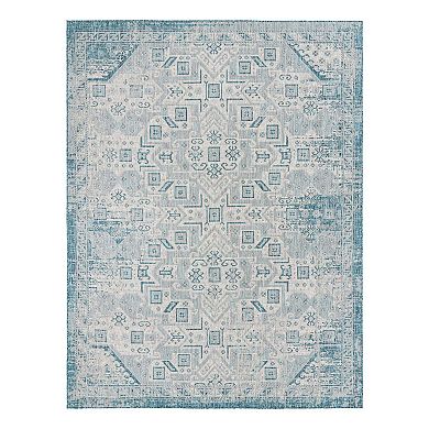 Unique Loom Coba Outdoor Tribal Rug