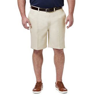 Big & Tall Haggar® Cool 18® Pro Gabardine Flat Front Shorts