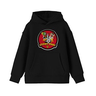 Boys 8-20 Looney Tunes Badge Hoodie