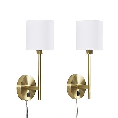 Hampton Hill Conway Metal Wall Sconce 2-piece Set