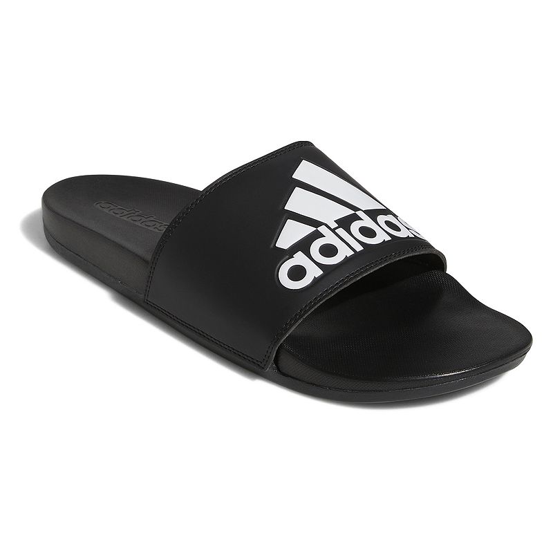 adidas Adilette Comfort Mens Slide Sandals, Size: 7, Black