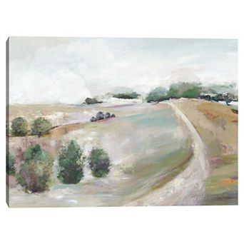 Masterpiece Country Road Hill by Allison Pearce Canvas Print