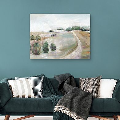 Masterpiece Country Road Hill by Allison Pearce Canvas Print