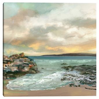 Masterpiece Secret Cove Square by Studio Arts Canvas Print