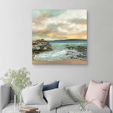 Masterpiece Secret Cove Square by Studio Arts Canvas Print