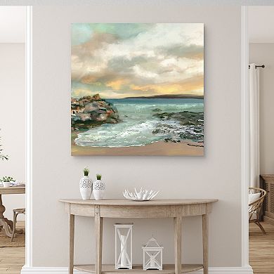 Masterpiece Secret Cove Square by Studio Arts Canvas Print
