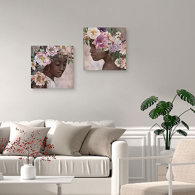 Masterpiece Deep in Thought I & Deep in Thought II by Carol Robinson Canvas Prints