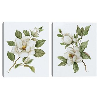 Masterpiece Magnolia Morning I & Magnolia Morning II by Nan Canvas Prints