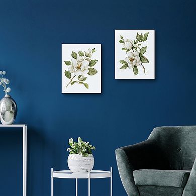 Masterpiece Magnolia Morning I & Magnolia Morning II by Nan Canvas Prints