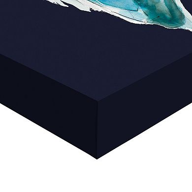 Masterpiece Shorebird on Blue I & Shorebird on Blue II by Patti Mann Canvas Prints