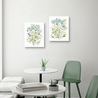 Masterpiece Garden Lace I & Garden Lace II by Carol Robinson Canvas Prints